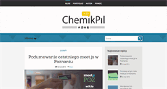 Desktop Screenshot of chemikpil.pl